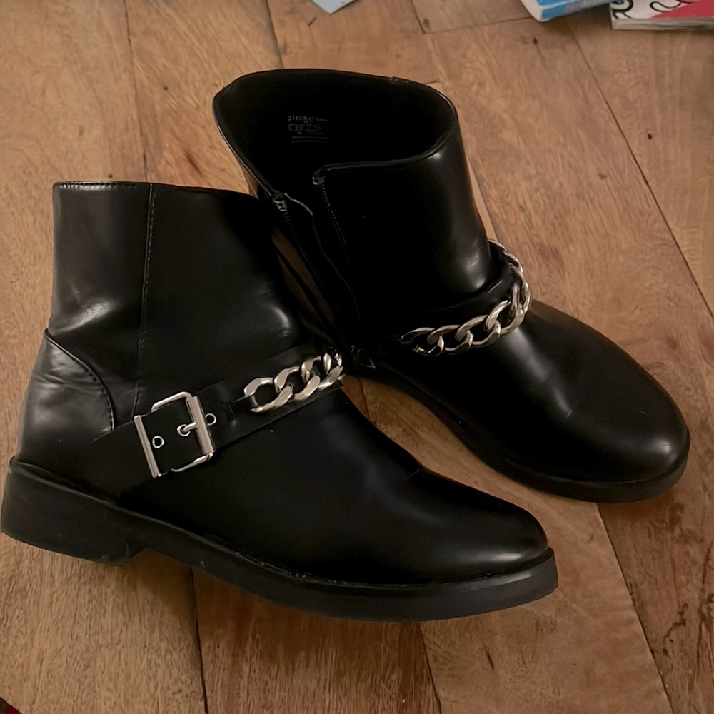 Zara, black Chelsea boots